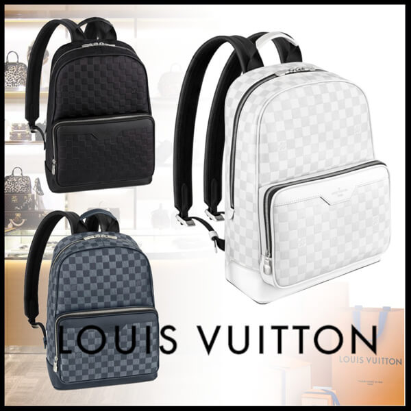 ルイヴィトン リュック コピー iPad収納OKのフロントポケット LV キャンパス メンズ バックパック N40306